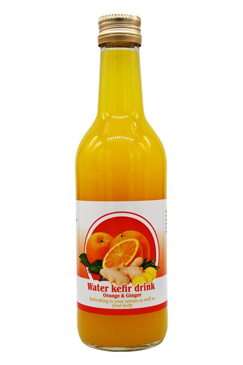 Orange & Ginger water kefir – 330ml