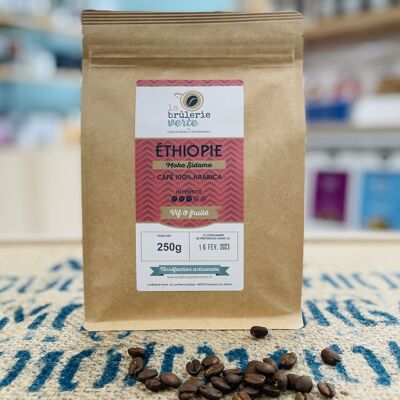 Café d'Ethiopie - Sidamo - 250g - grains