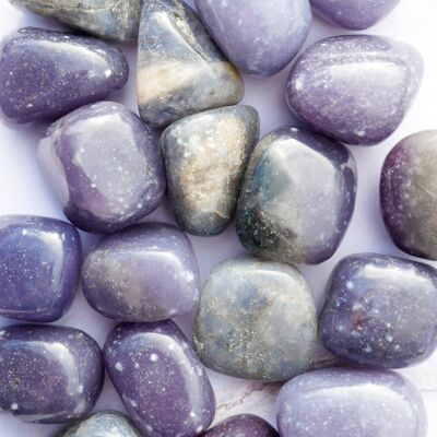 Lepidolite Large Tumble Stone (Brazil) / SKU011