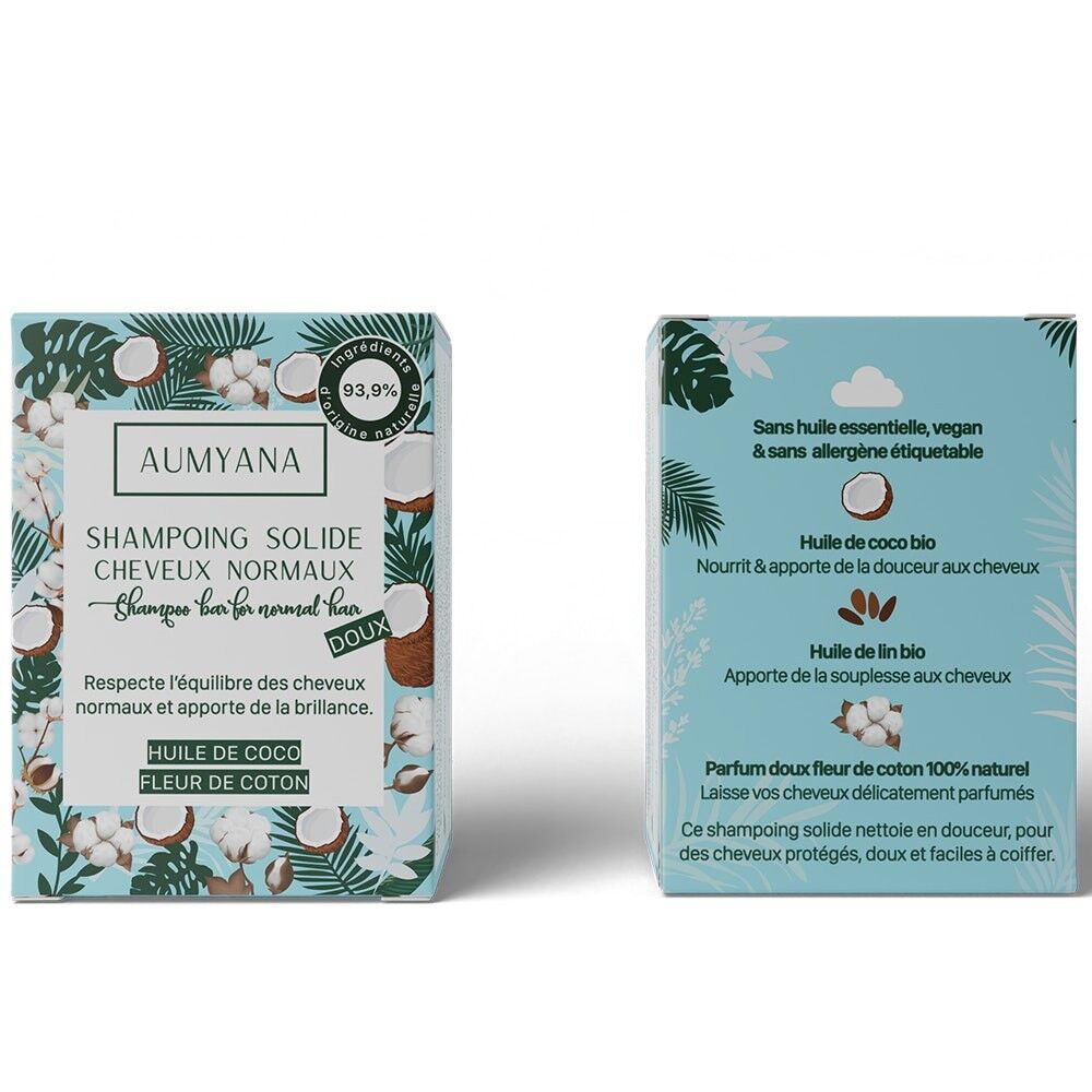 Festes Shampoo für normales Haar