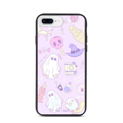 Biodegradable Pastel Ghost Witch iPhone Case - Eco Friendly Boho Phone Cases - iPhone 7 Plus/8 Plus / SKU211