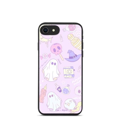 Biodegradable Pastel Ghost Witch iPhone Case - Eco Friendly Boho Phone Cases - iPhone 7/8/SE / SKU212