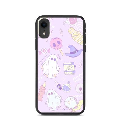 Biodegradable Pastel Ghost Witch iPhone Case - Eco Friendly Boho Phone Cases - iPhone XR / SKU214