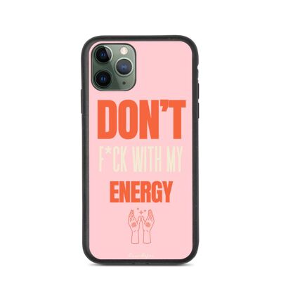 Biodegradable Don't F*ck With My Energy iPhone Case Witchy Eco Friendly Phone Cases - iPhone 11 Pro / SKU229