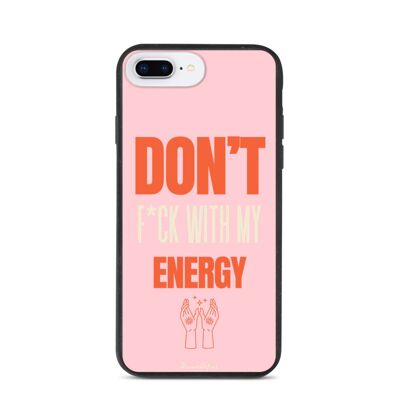 Biodegradable Don't F*ck With My Energy iPhone Case Witchy Eco Friendly Phone Cases - iPhone 7 Plus/8 Plus / SKU235