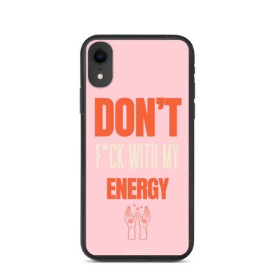 Biodegradable Don't F*ck With My Energy iPhone Case Witchy Eco Friendly Phone Cases - iPhone XR / SKU238
