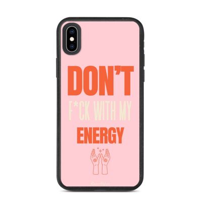 Biodegradable Don't F*ck With My Energy iPhone Case Witchy Eco Friendly Phone Cases - iPhone XS Max / SKU239