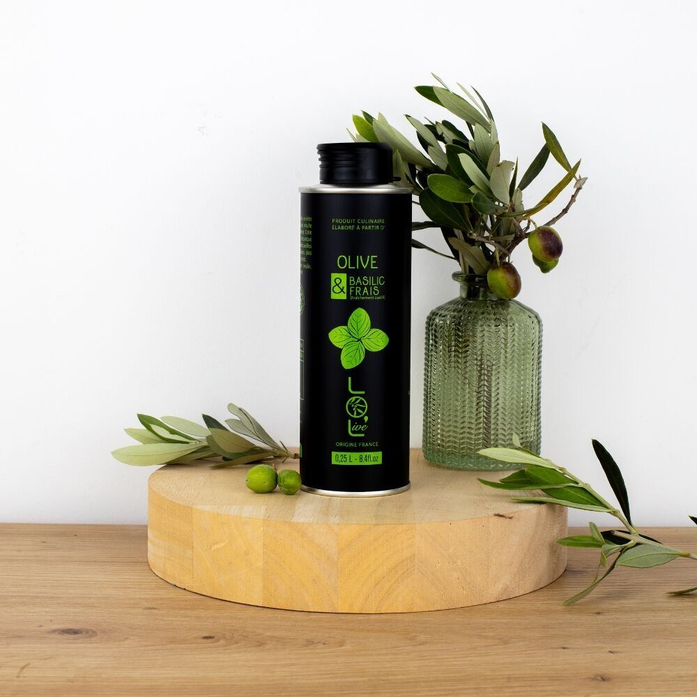 Fresh Basil 0 olive oil.25L - France / Provence