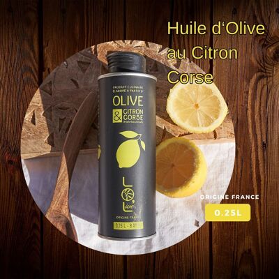 Aceite de oliva fresco de Limón de Córcega 0.25L - Francia / Provenza