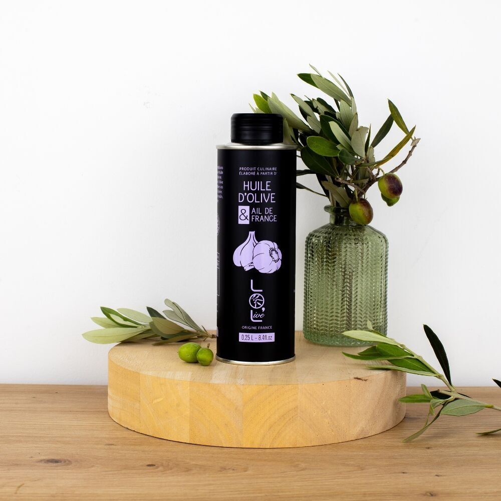 Olio d'oliva all'aglio 0,25 l - Francia / Provenza