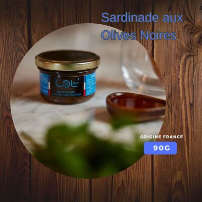Sardinade aux Olives noires 90gr - Tartinade - France / Provence