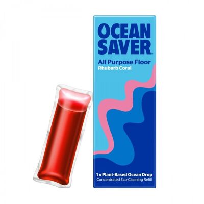 OceanSaver - Repuesto de ruibarbo para limpiador de pisos multiusos -
