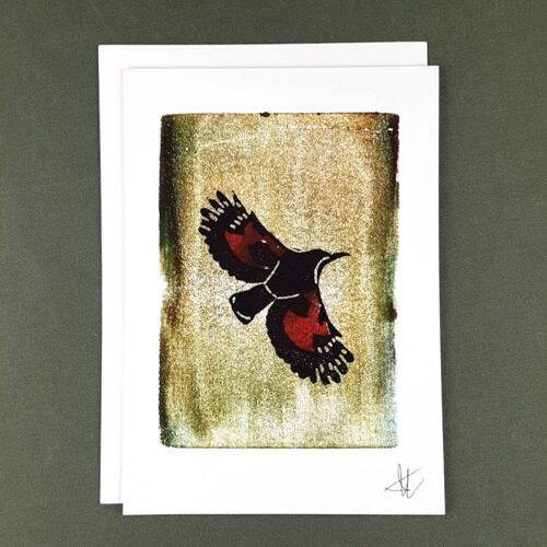 Wallcreeper Print Greeting Card - Recycled Paper + Charity Donation