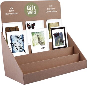 Lot mixte de cartes de vœux les plus vendues + carnets A5 - papier recyclé + don caritatif 1