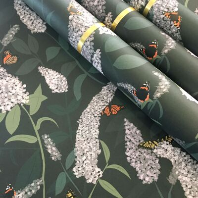 Buddleia Wrapping Paper