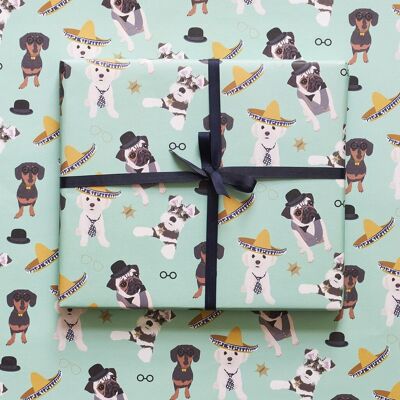 Geschenkpapier für Hunde