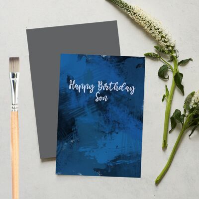 Happy Birthday Son Greeting Card