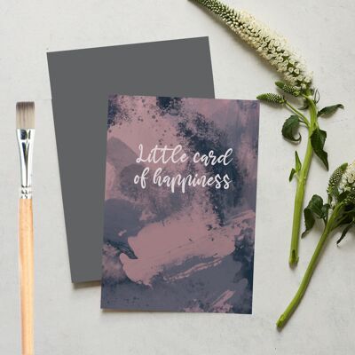 Tarjeta de felicitación Little Card of Happiness
