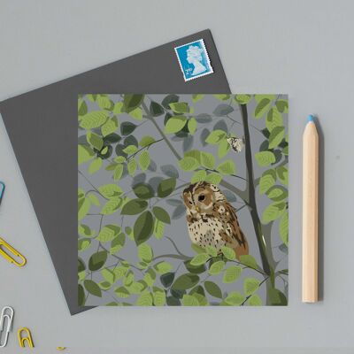 Watlington Owl Greeting Card