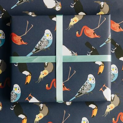 Bird Watching Wrapping Paper