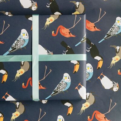 Bird Watching Wrapping Paper