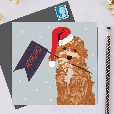 Cartolina di Natale di beneficenza – Bertie il cockapoo