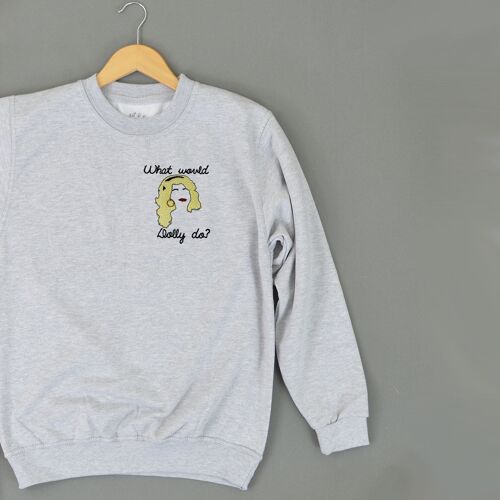 What would Dolly do? Kids Sweatshirt
