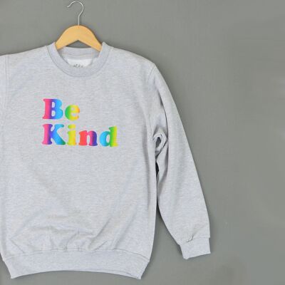 Seien Sie nettes Erwachsene-Sweatshirt