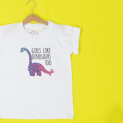 Camiseta para niños Rainbowsaurus