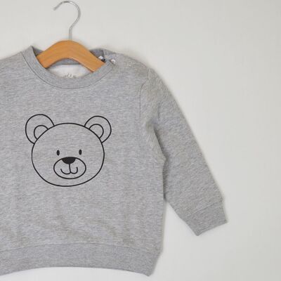Teddy-Kinder-Sweatshirt