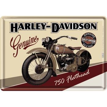 Carte postale - Harley-Davidson Flathead