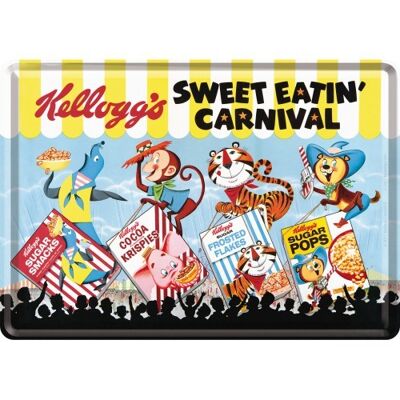 Postcard- Kellogg's Kellogg's Sweet Eatin Carnival