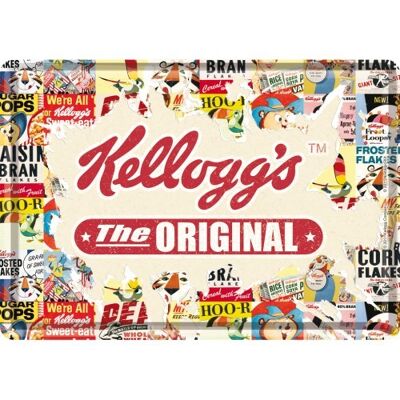 Cartolina - Il collage originale di Kellogg's Kellogg