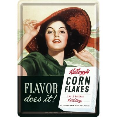 Postcard - Kellogg's Kellogg's Flavor Does It