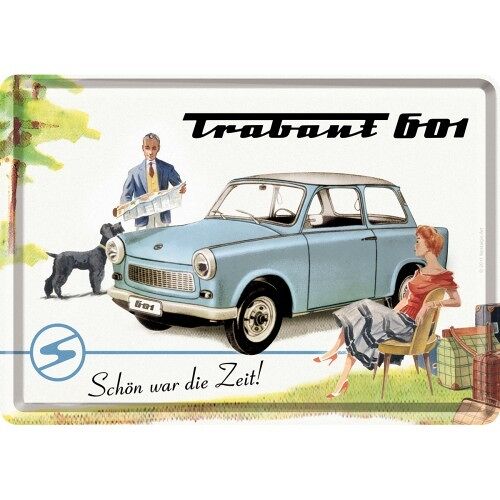 Postal -Berlin Trabant 601 Schön war die Zeit