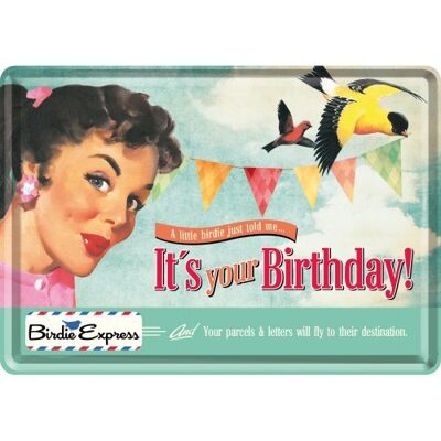 Postal -Say it 50's It's Your Birthday!
