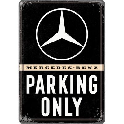 Carte postale - Mercedes-Benz Mercedes-Benz - Stationnement seulement