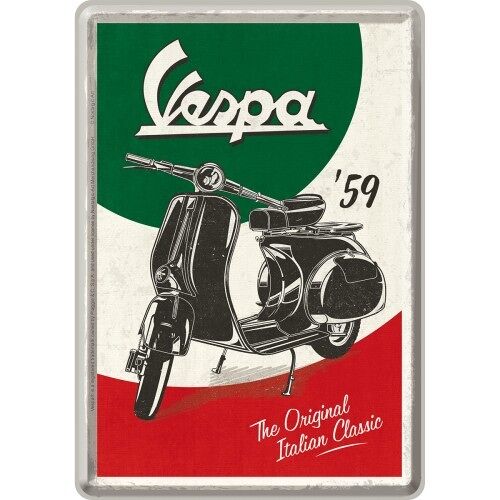 Postal - Vespa - The Italian Classic