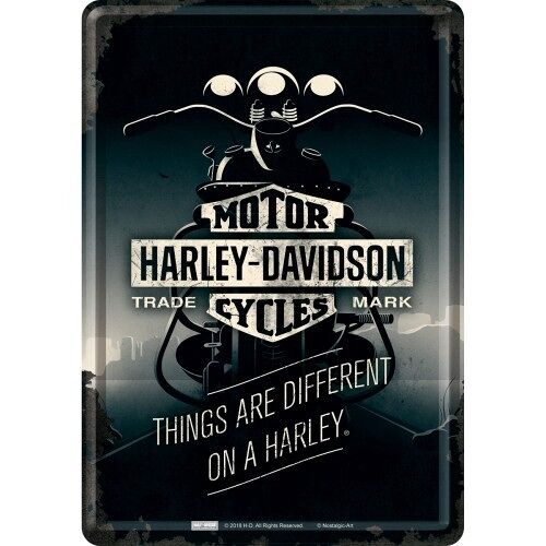 Postal -Harley-Davidson - Things Are Different