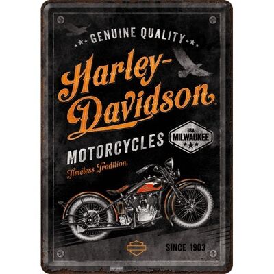 Cartolina - Harley-Davidson - Tradizione senza tempo