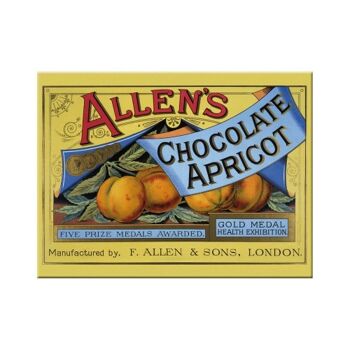 Aimant - Café & Chocolat Allens Abricot