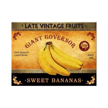 Aimant- Home & Country Sweet Bananas