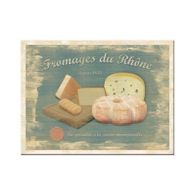 Imán -Home & Country Fromages du Rhone