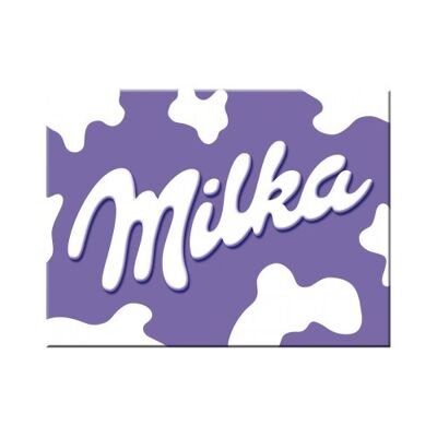 Magnet - Traditionsmarke Milka Kuhflecken