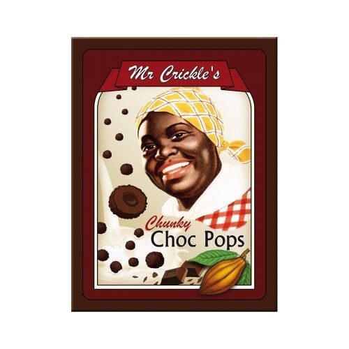 Imán-Mr. Crickles Choc Pops