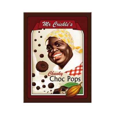 Magnet-Mr. Crickles Choc Pops