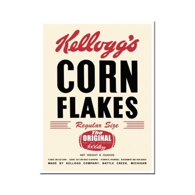 Imán -Kellogg's Kellogg's Corn Flakes Retro Package