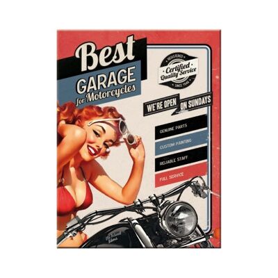 Magnet - Best Garage Best Garage - Red