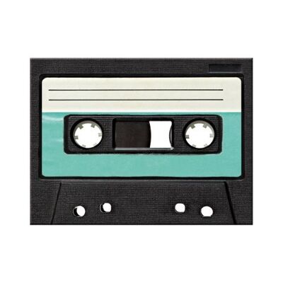 Imán -Achtung Retro Cassette
