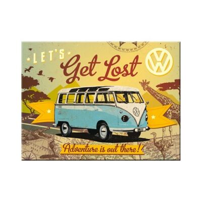 Magnet - Volkswagen VW Bulli - Let's Get Lost